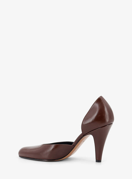 The Row D'orsay Ornella Leather Pumps