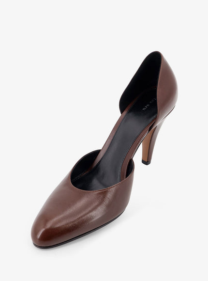 The Row D'orsay Ornella Leather Pumps