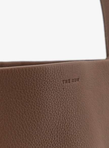 The Row Small N/S Park Tote Hammered Leather Bucket Bag