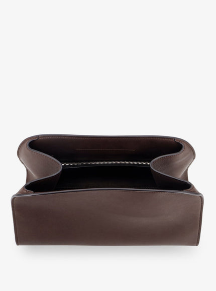 The Row Peggy Leather Handbag