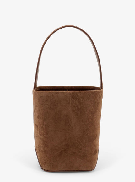 The Row N/S Park Tote Edge Suede Shoulder Bag