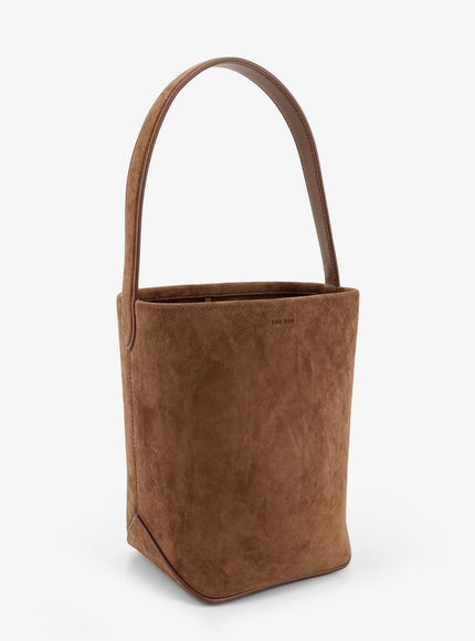 The Row N/S Park Tote Edge Suede Shoulder Bag
