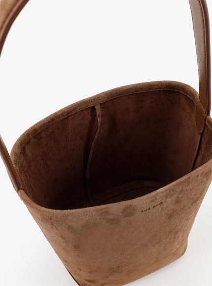 The Row N/S Park Tote Edge Suede Shoulder Bag