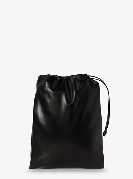 The Row Ray Leather Clutch Bag Uni Black