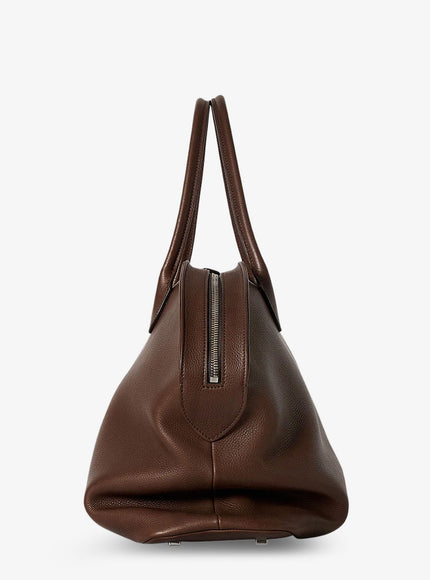 The Row Agnes 15 Hammered Saddle Leather Handbag