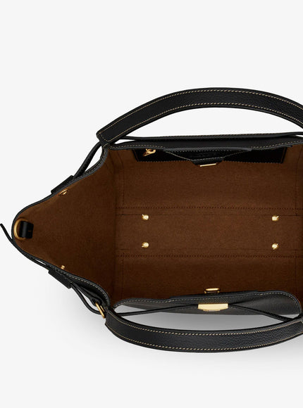 Tod's Hammered Leather Shopping Bag