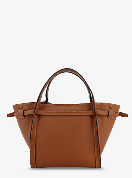 Tod's Hammered Leather Shopping Bag