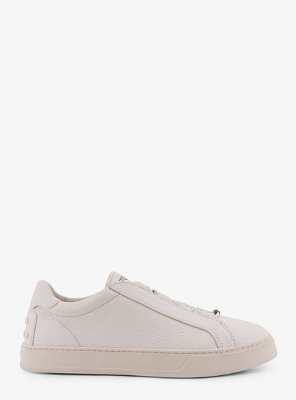 Tod's Leather Sneakers Bianco