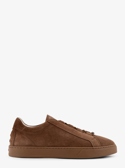 Tod's Suede Sneakers Marrone
