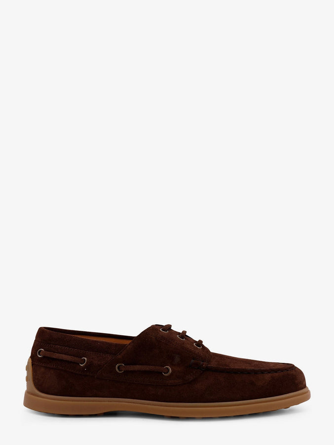 Tod's Suede Loafers Marrone