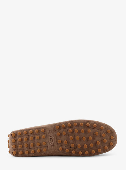 Tod's Suede Loafers With Gomminos Detail