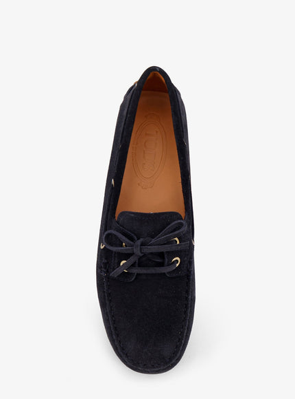 Tod's Suede Loafers With Gomminos Detail