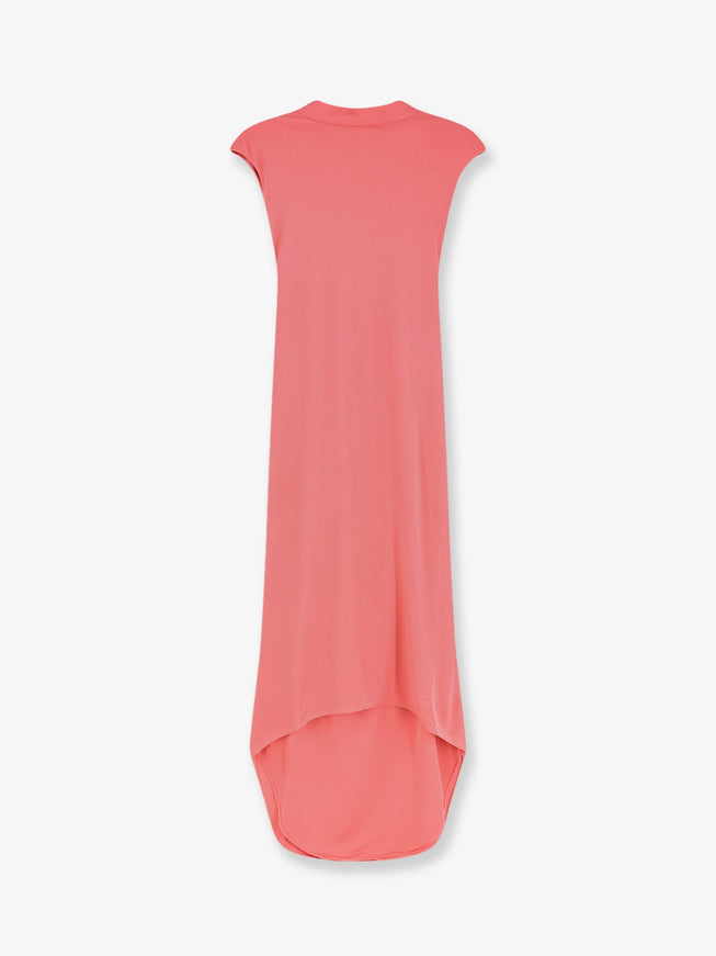 Tom Ford Long Viscose Dress Coral