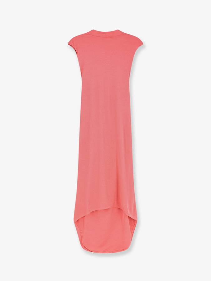 Tom Ford Long Viscose Dress Coral
