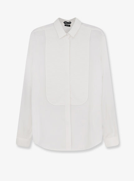 Tom Ford Silk Shirt Opticalwhite