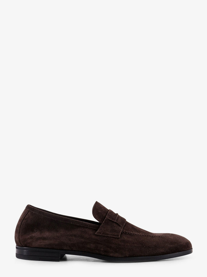 Tom Ford Suede Loafers Coffee