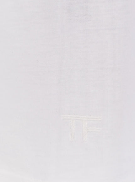 Tom Ford Cotton And Silk T-Shirt