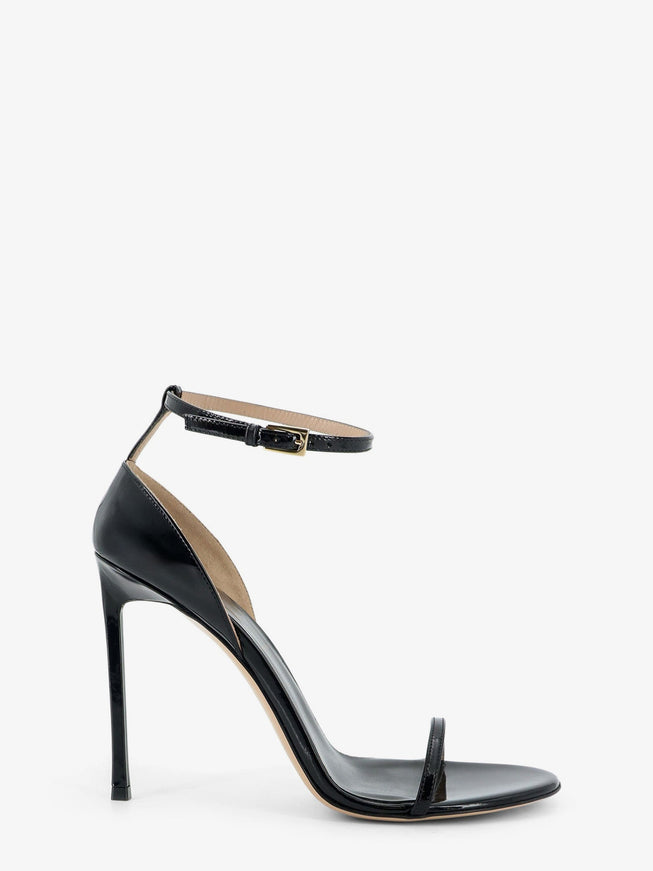 Tom Ford Patent Leather Sandals Black