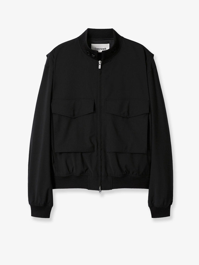 Tonywack Wool Blend Jacket Black
