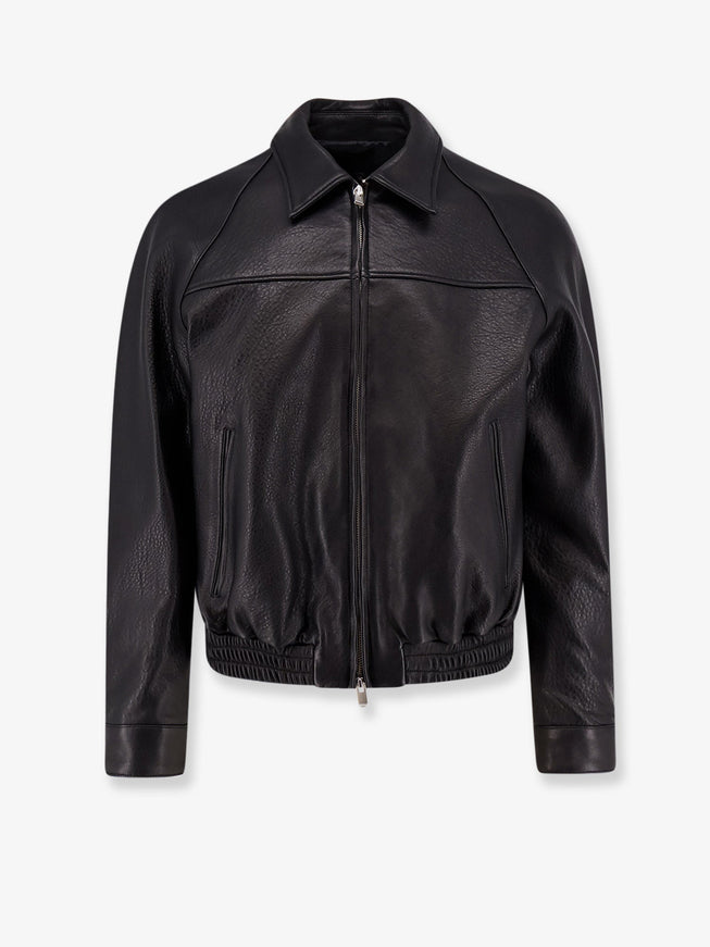 Tonywack Vintage Leather Jacket Black