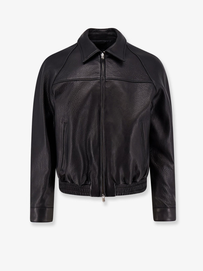 Tonywack Vintage Leather Jacket Black
