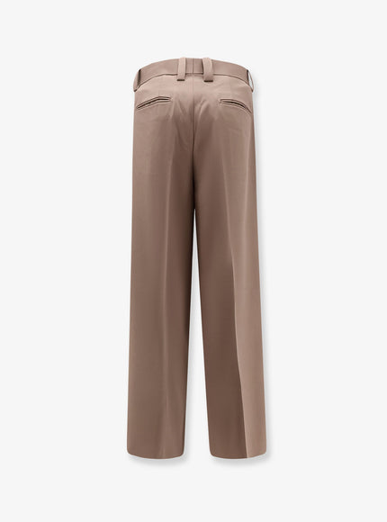 Tonywack Wool Blend Trousers With Frontal Pinces
