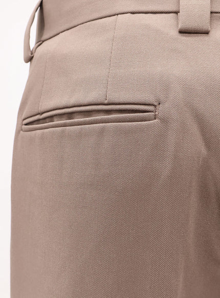 Tonywack Wool Blend Trousers With Frontal Pinces