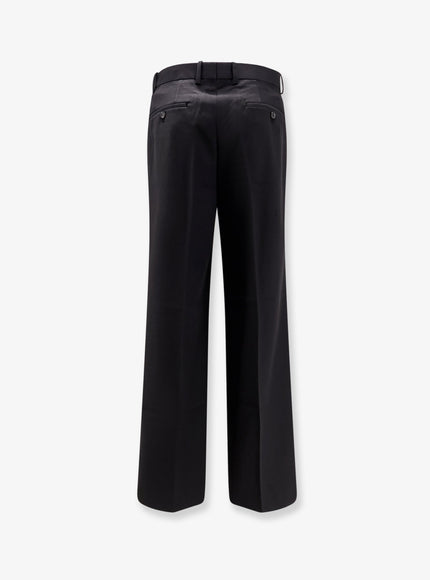 Tonywack Wool Blend Trousers With Frontal Pinces