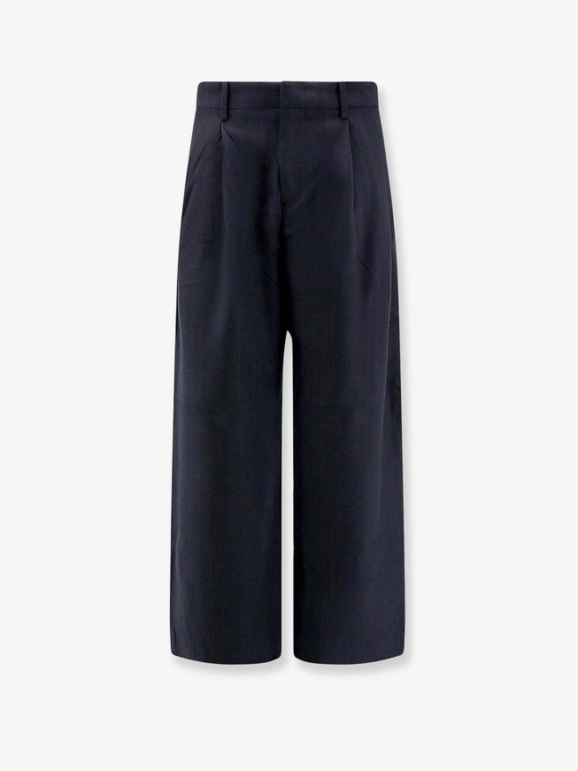 Tonywack Loose Fit Cotton Trousers Purple Blue