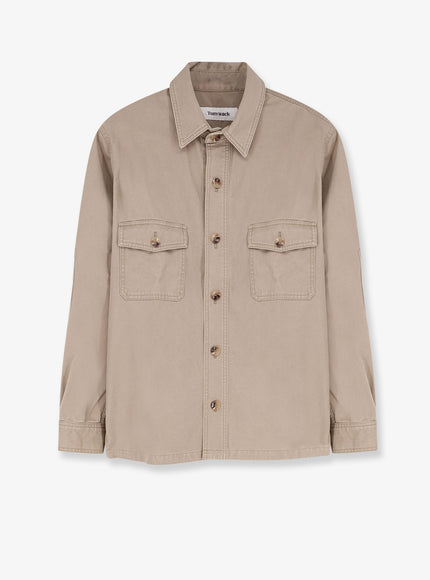 Tonywack Oversize Cotton Shirt Beige