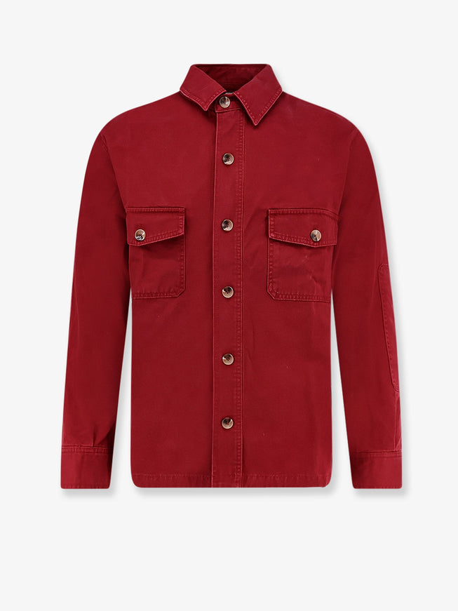 Tonywack Oversize Cotton Shirt Red