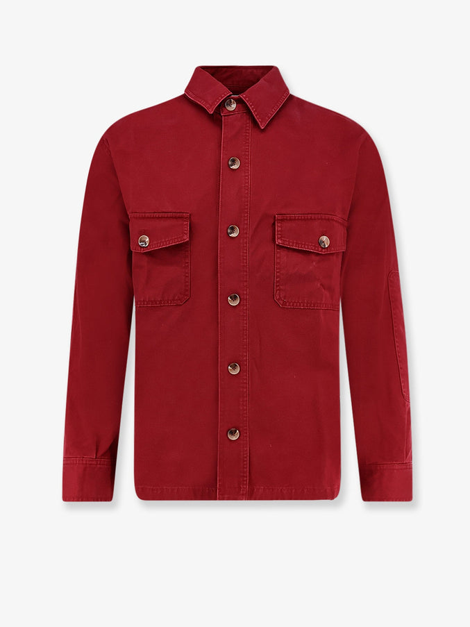 Tonywack Oversize Cotton Shirt Red