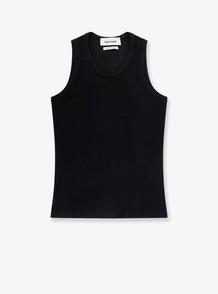 Tonywack Lyocell Blend Tank Top Black