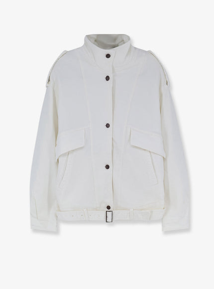 Tonywack Oversized Denim Jacket Off White