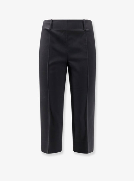Tonywack Wool Blend Capri Trousers Black