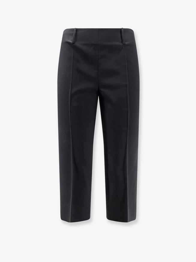 Tonywack Wool Blend Capri Trousers Black