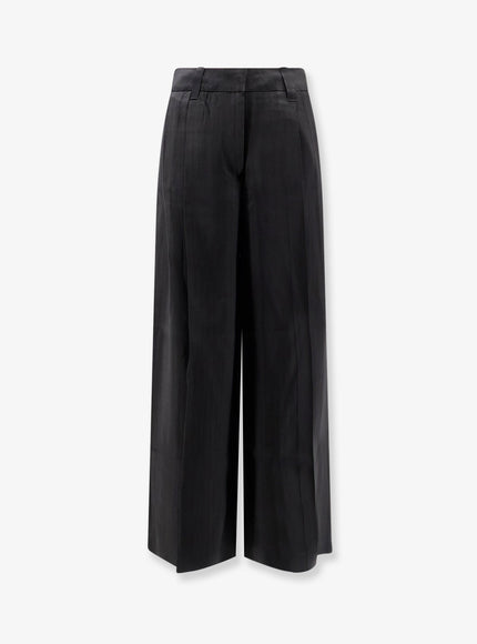 Tonywack Airy Rayon Trousers Black
