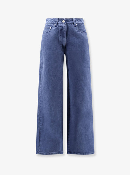 Tonywack Blue Denim Jeans Washed Blue