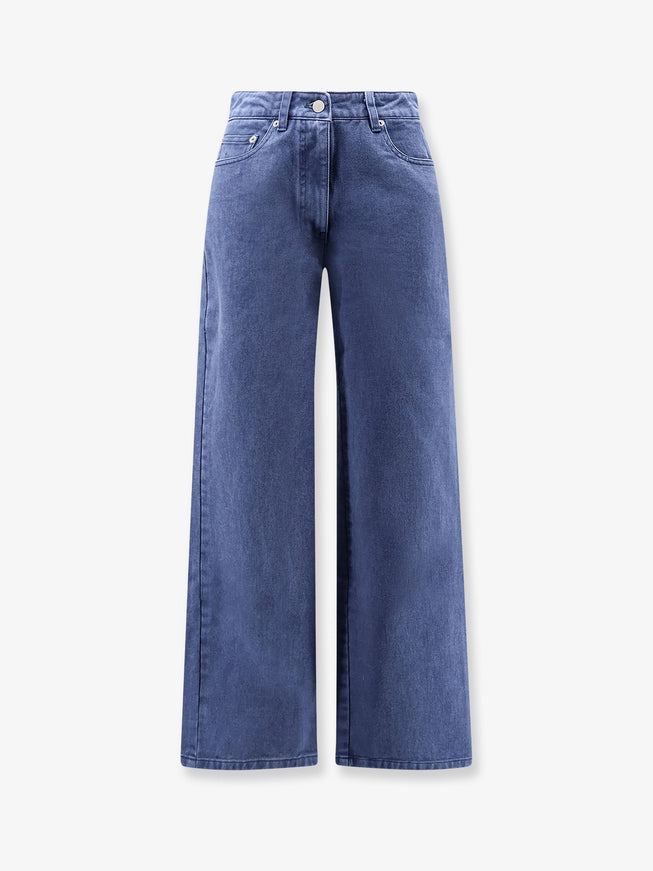 Tonywack Blue Denim Jeans Washed Blue