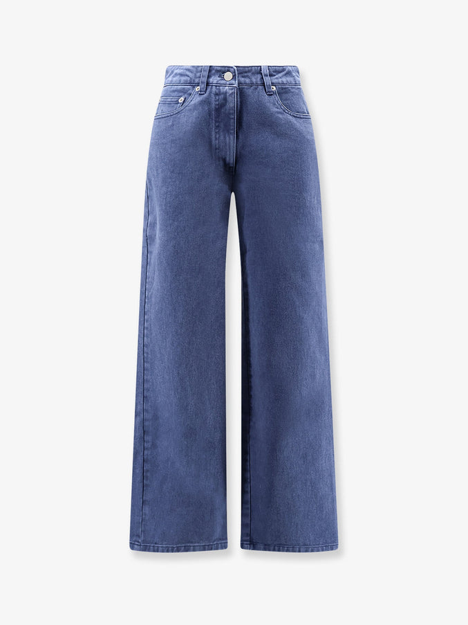 Tonywack Blue Denim Jeans Washed Blue
