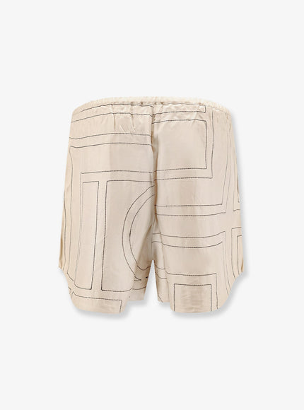 Toteme Silk Pajama Shorts