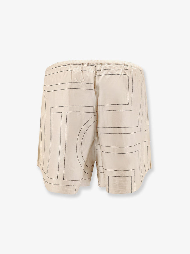 Toteme Silk Pajama Shorts