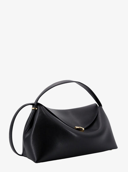 Toteme T-Lock Leather Shoulder Bag