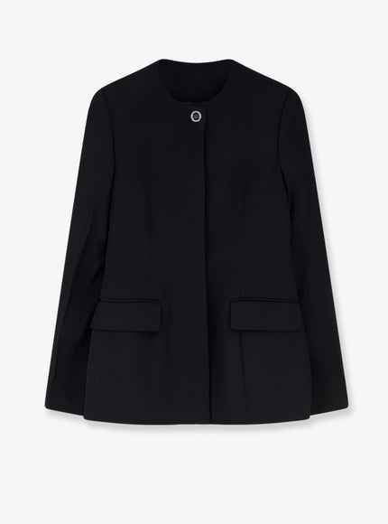 Toteme Evening Viscose Blend Blazer Black
