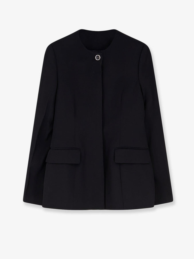 Toteme Evening Viscose Blend Blazer Black