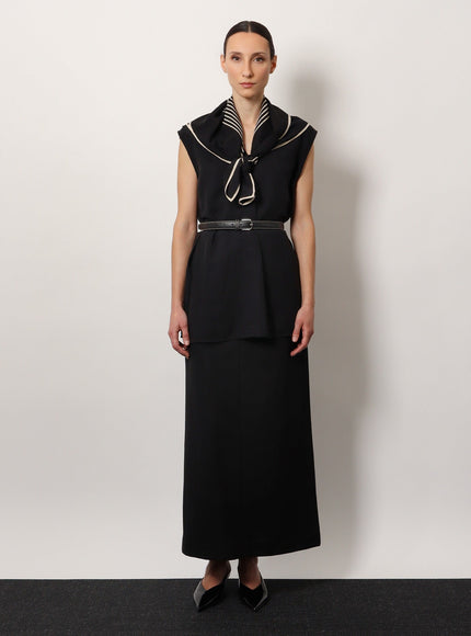 Toteme Low-Waist Straight Skirt