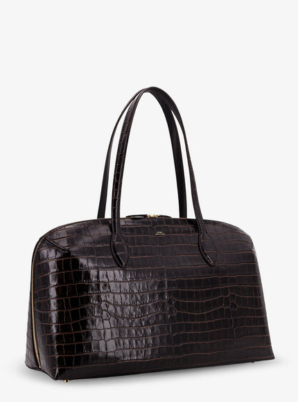Toteme Croco Embossed Day Leather Handbag