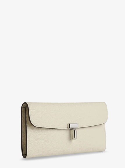 Toteme Leather T-Lock Wallet