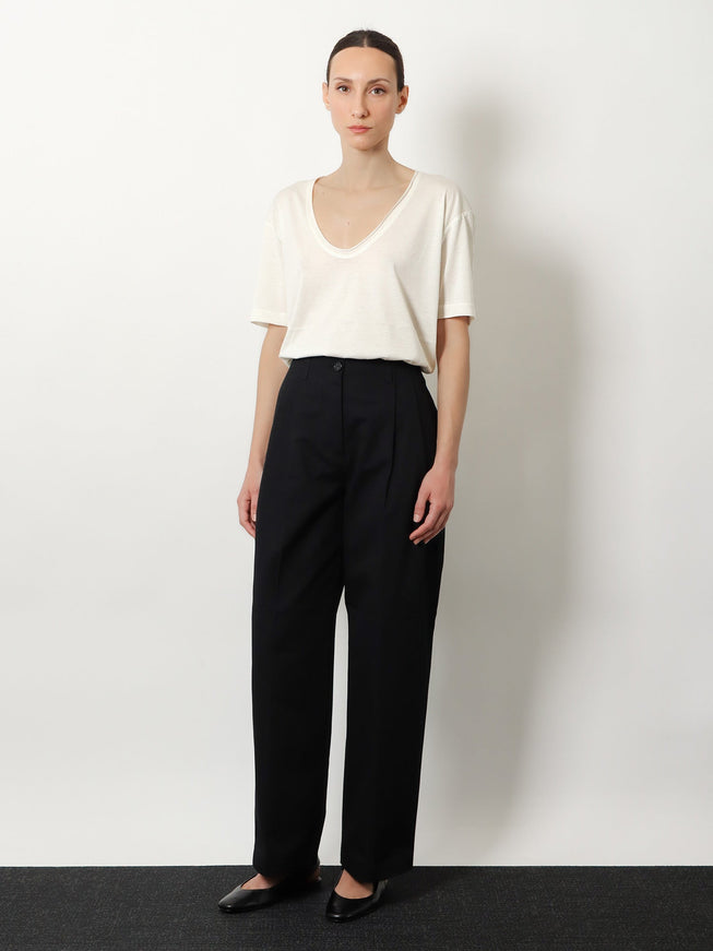 Toteme Silk And Cotton Blend T-Shirt