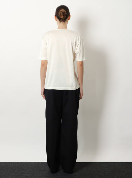 Toteme Silk And Cotton Blend T-Shirt